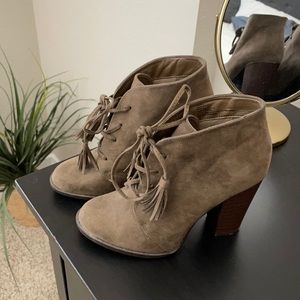 JustFab booties. Size 7
